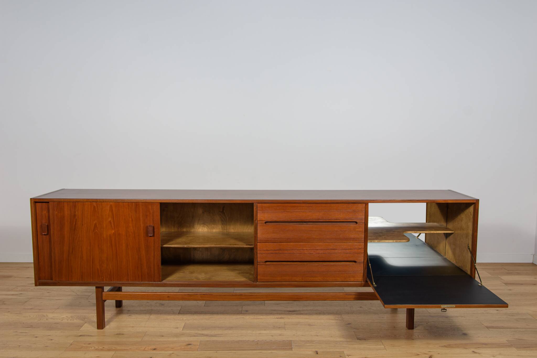 Mid-Century Teak Sideboard by Nils Jonsson for Hugo Troeds, Sweden, 1960s