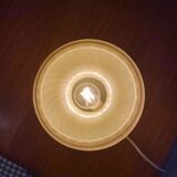 Yellow Murano Glass Mushroom Lamp