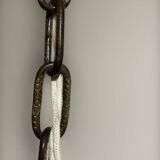 Louis XVI style wooden chandelier, 1890s