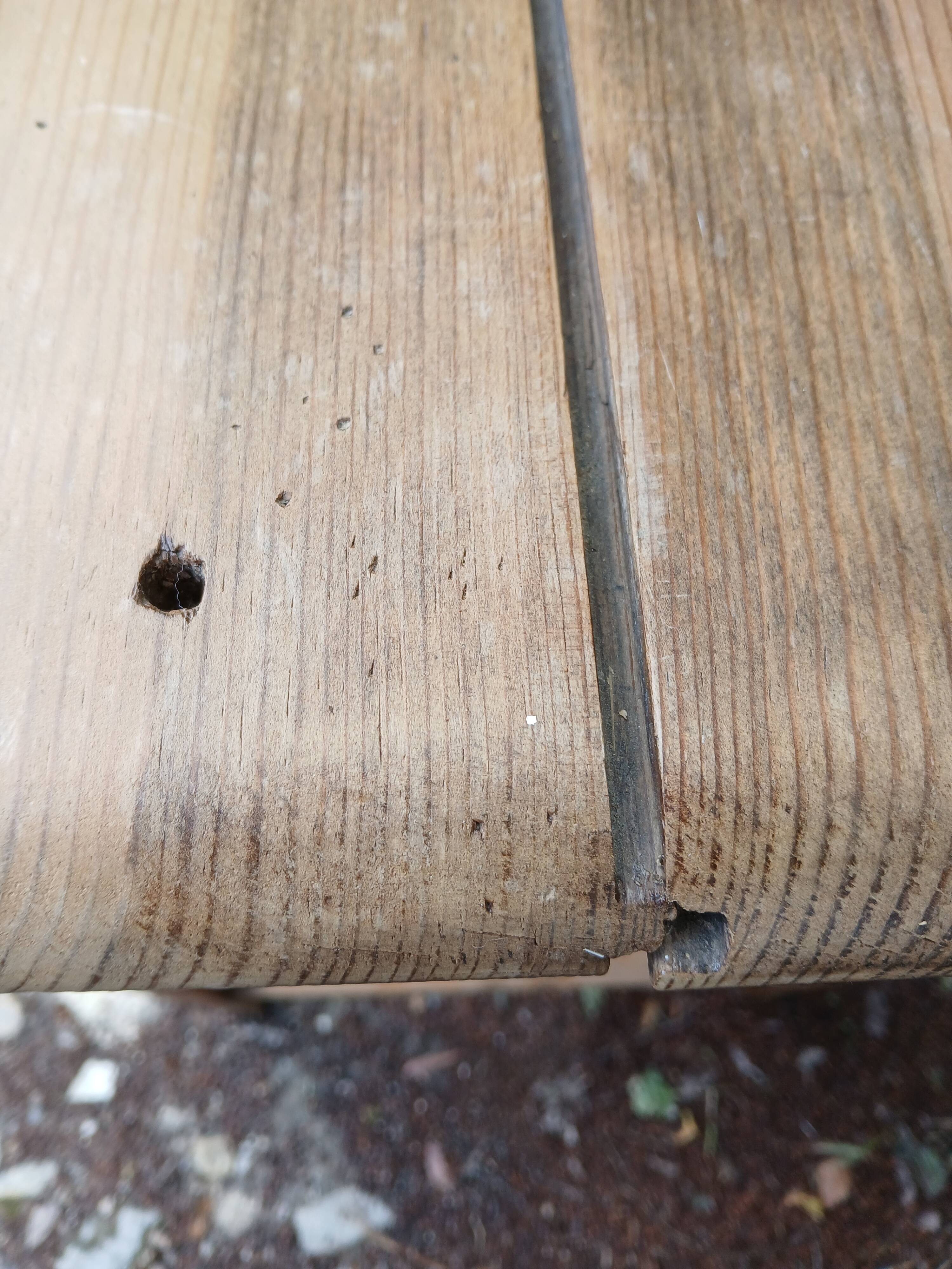 Small antique side table