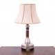 Table lamp with lampshade, Western Europe, 1950s.