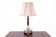 Table lamp with lampshade, Western Europe, 1950s.