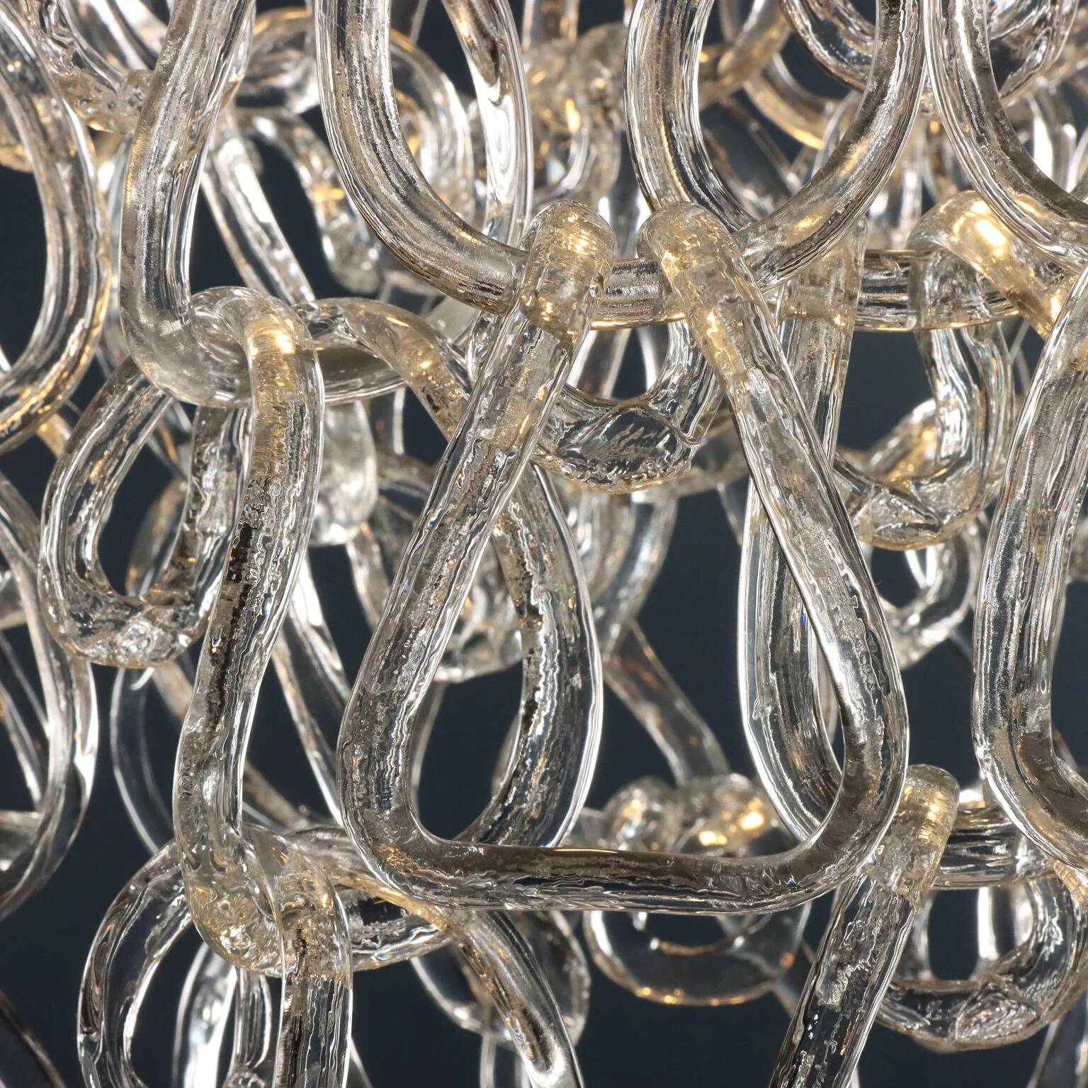 Vistosi Giogali ceiling lamps, vintage design by Angelo Mangiarotti, 1960s.