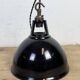 Vintage Industrial Black Painted Pendant Lamp