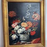 Oil painting, still life on canvas