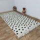 Handmade Berber wool rug, 255 x 138 cm