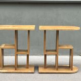 Pair of Modernist Side Tables