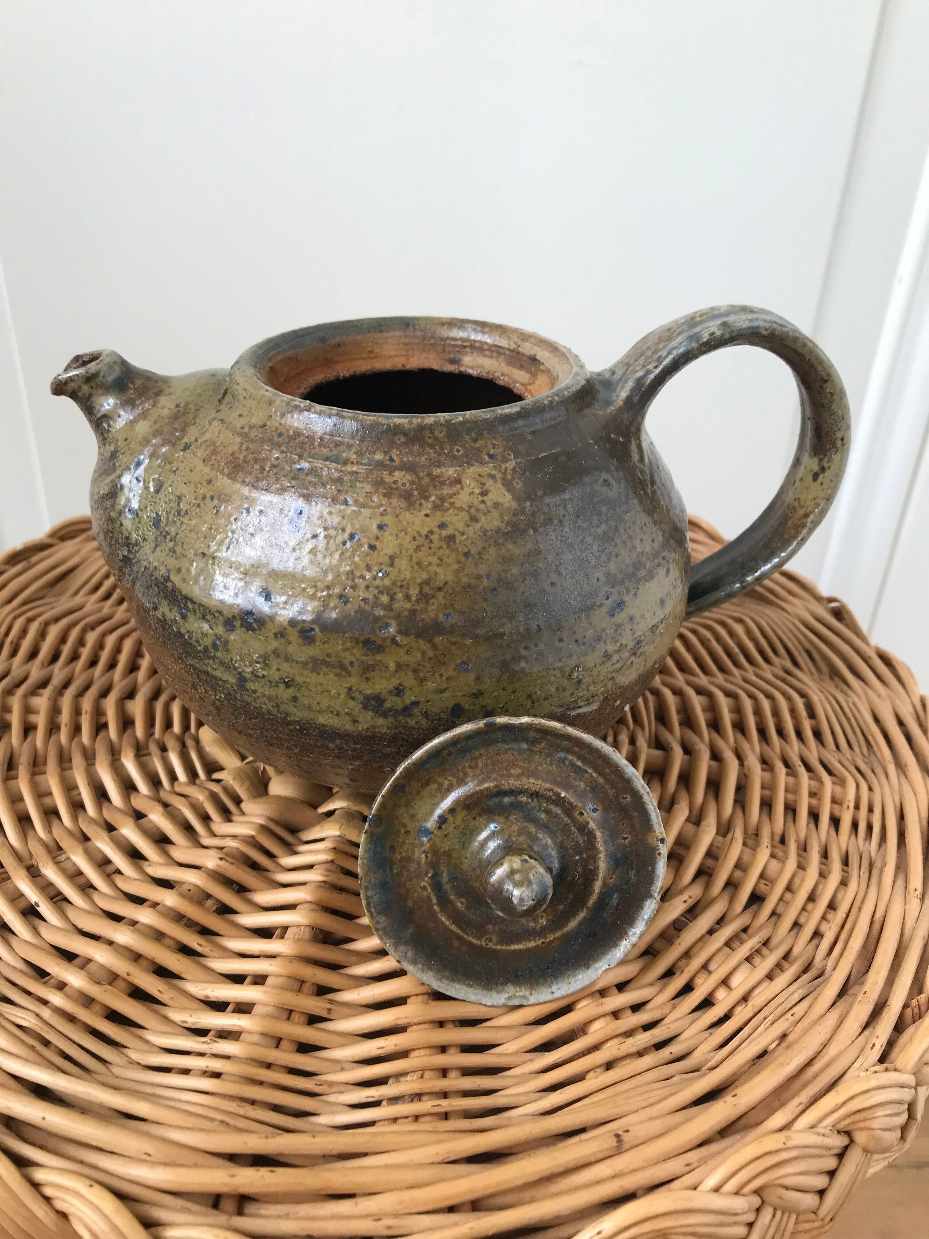 Sandstone teapot