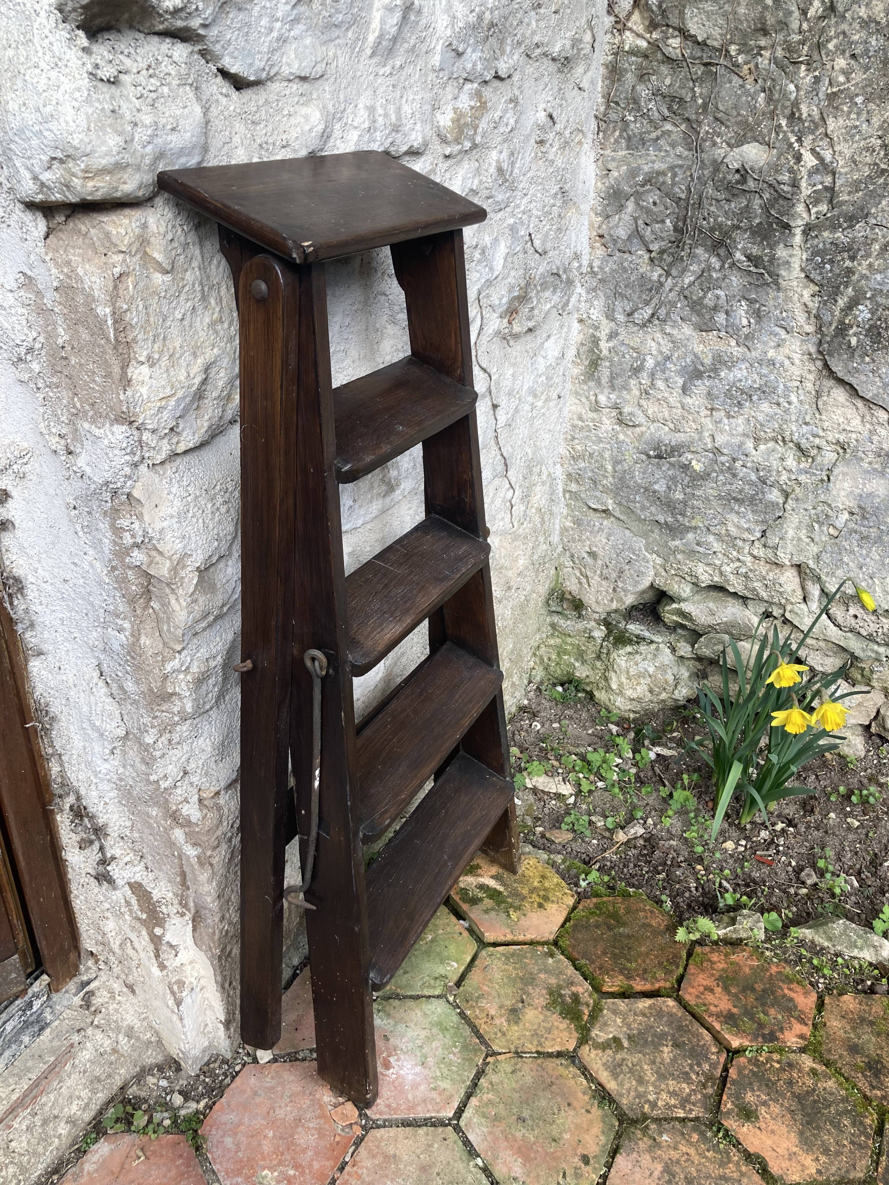Small vintage stepladder