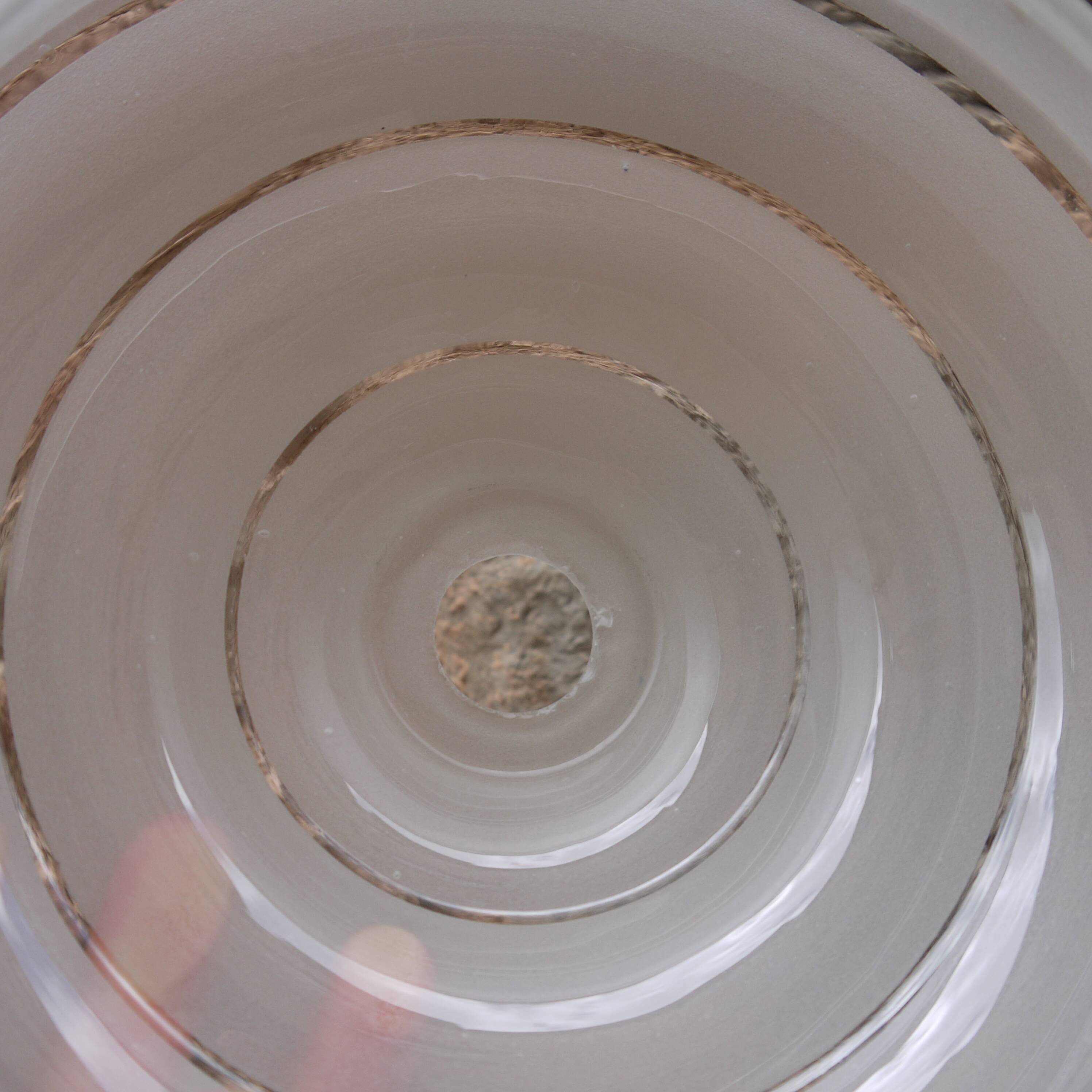 Polished glass suspension