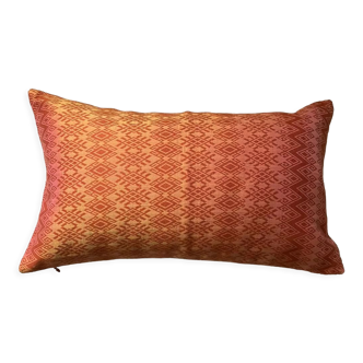 Coussin Kachin orange brillant 30x50 cm