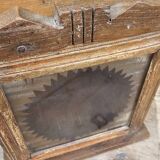 Art Deco teak wall display case