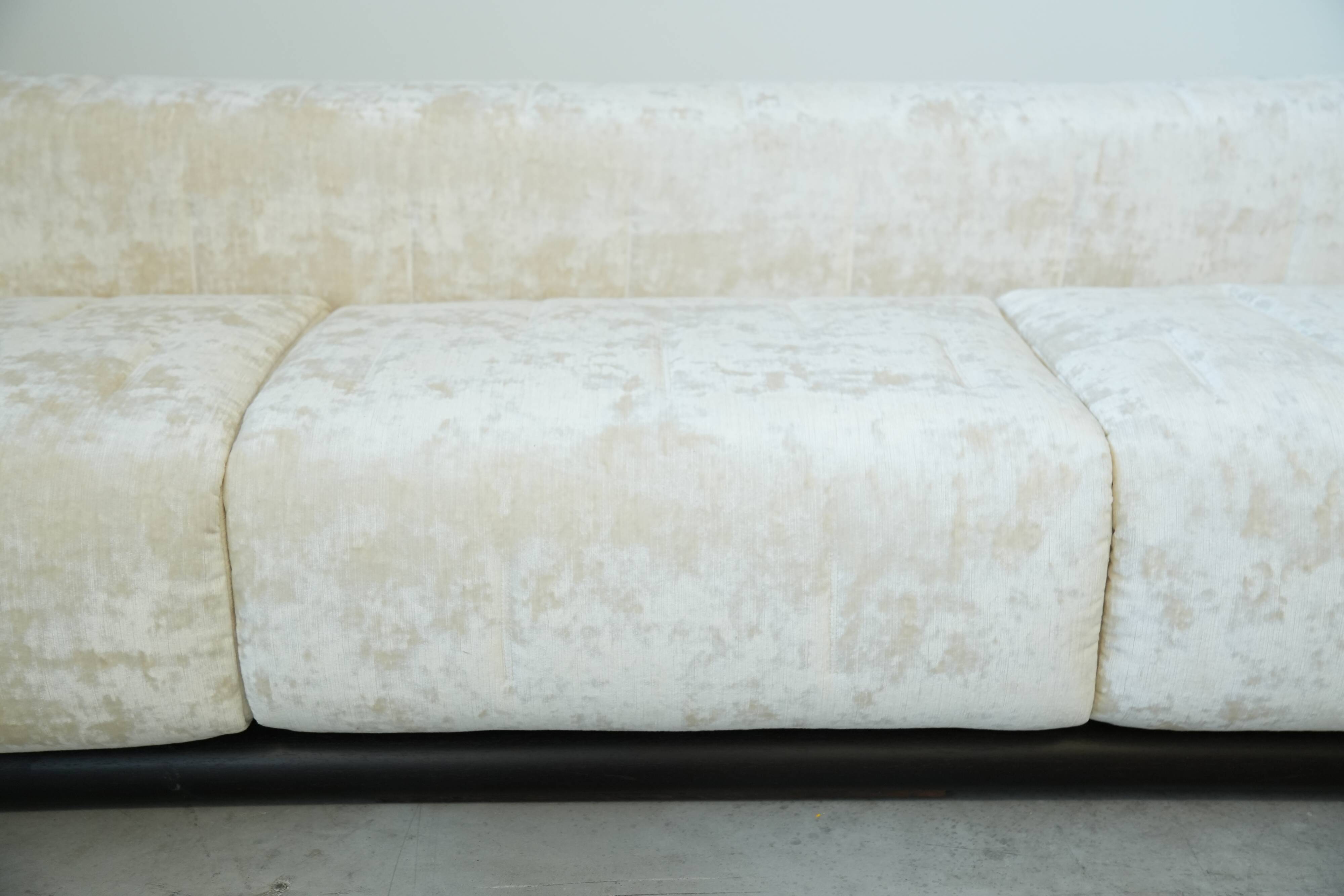 1973 “Cornaro” Sofa & Armchair Set by Carlo Scarpa for Simon