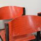 Italian postmodern stacking chairs in Sottsass style, Italy, 1970s, set of 14