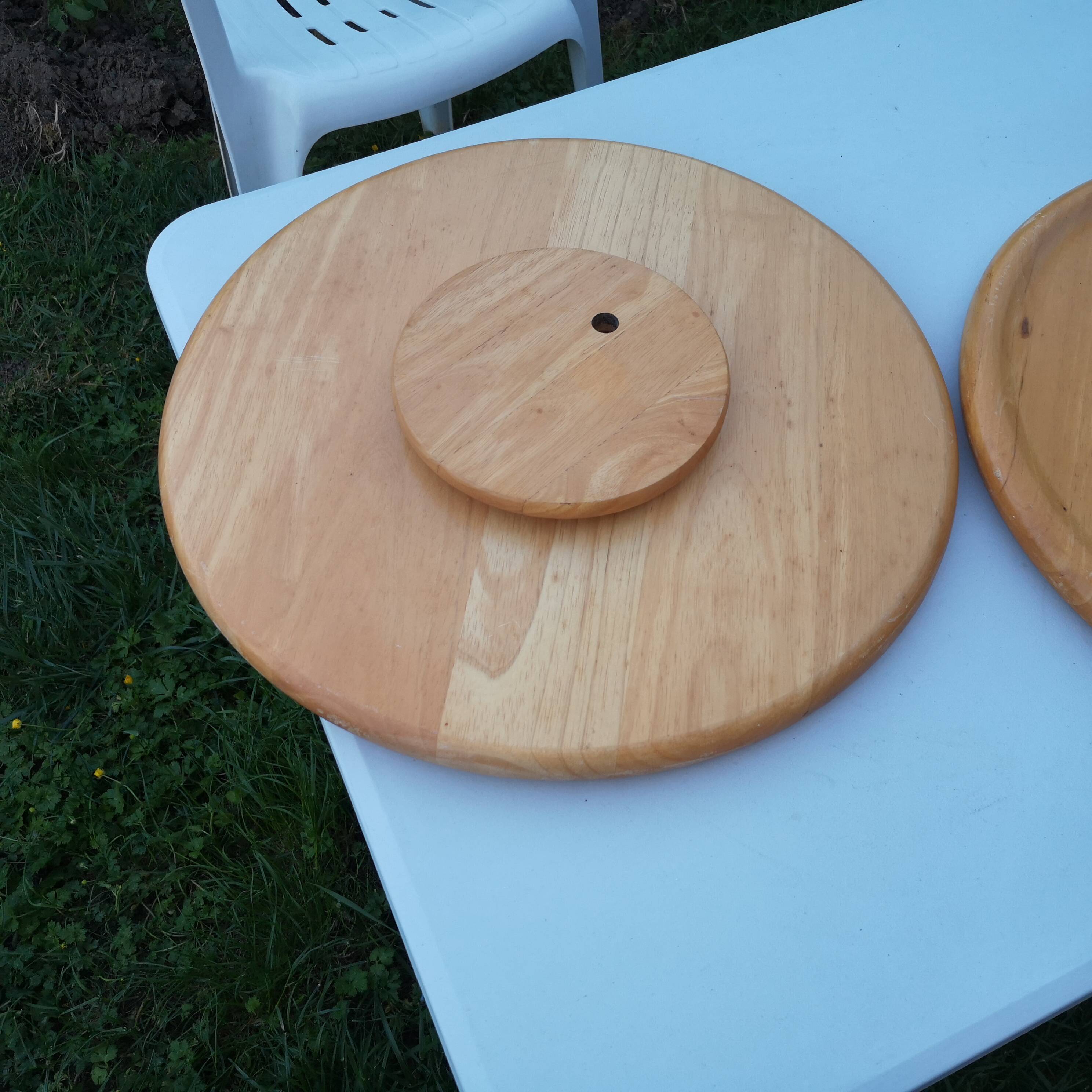 Jens Quistgaard Folding Serving Trolley Dansk Lazy Susan Denmark 1970