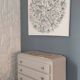 Commode vintage marbre