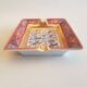 Hermes - Paris - Porcelain ashtray Hunting in India - red / gold