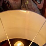Designer orange glass lamp from the 70s