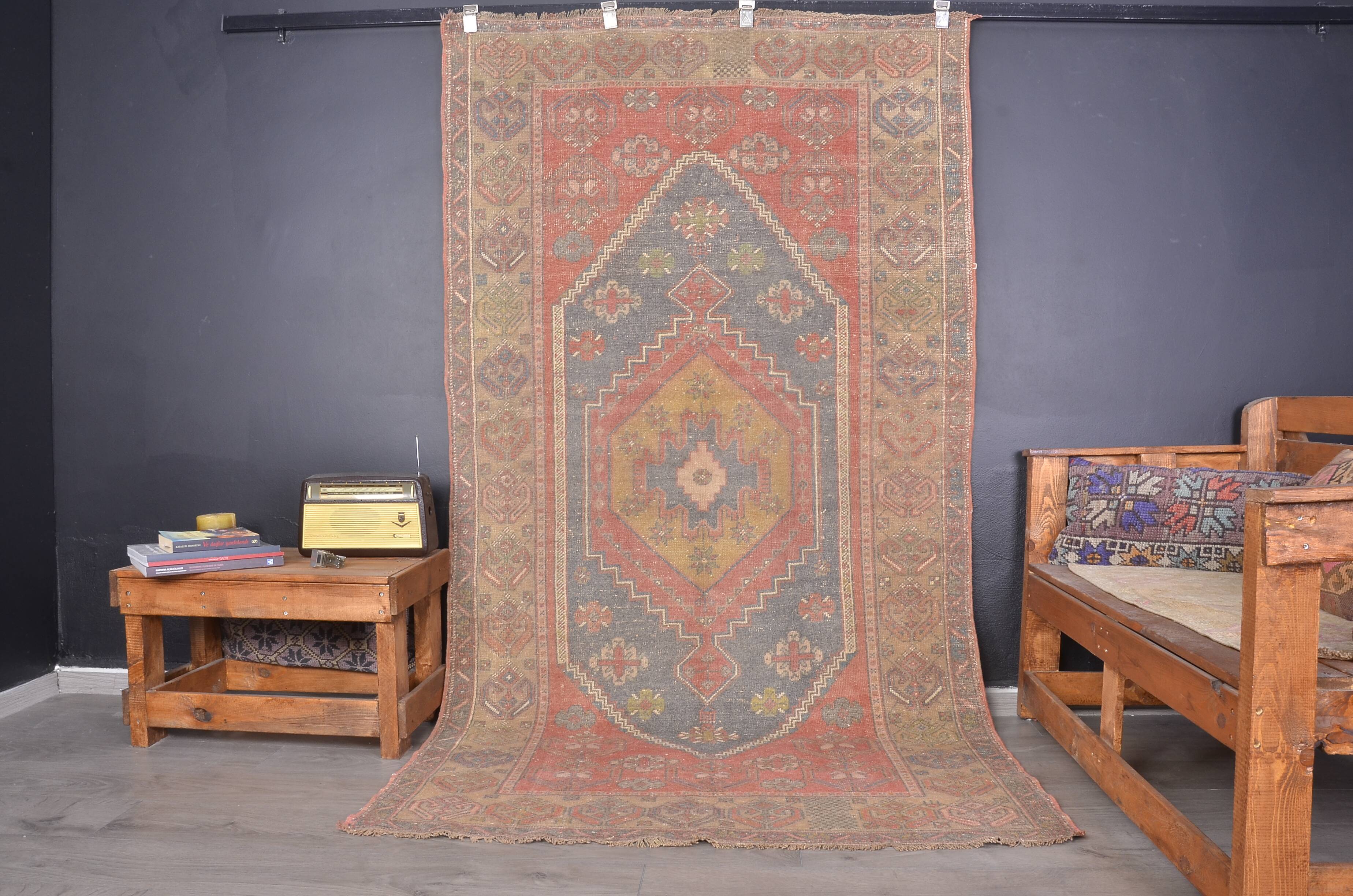 Oushak Handmade Tribal Carpet Sku 2427