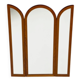 Vintage Foldable Teak Mirror by Fakse Furniture, 1960s