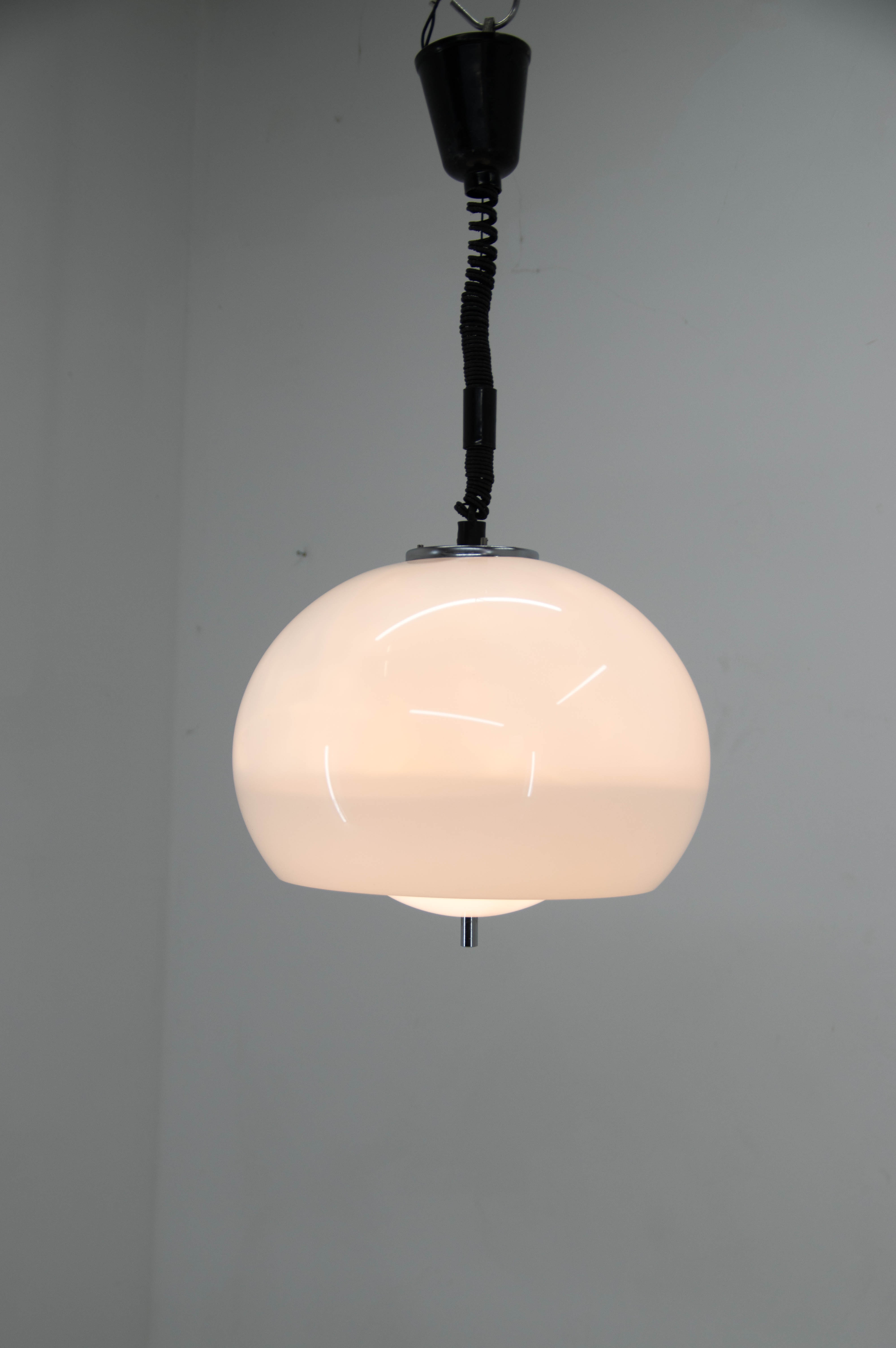 Mid Century Pendant Meblo, Harvey Guzzini, Italy, 1970s