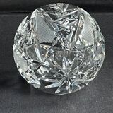 Ashtray individual ball cut crystal - XXth