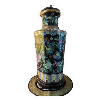 Vase chinois en cloisonné