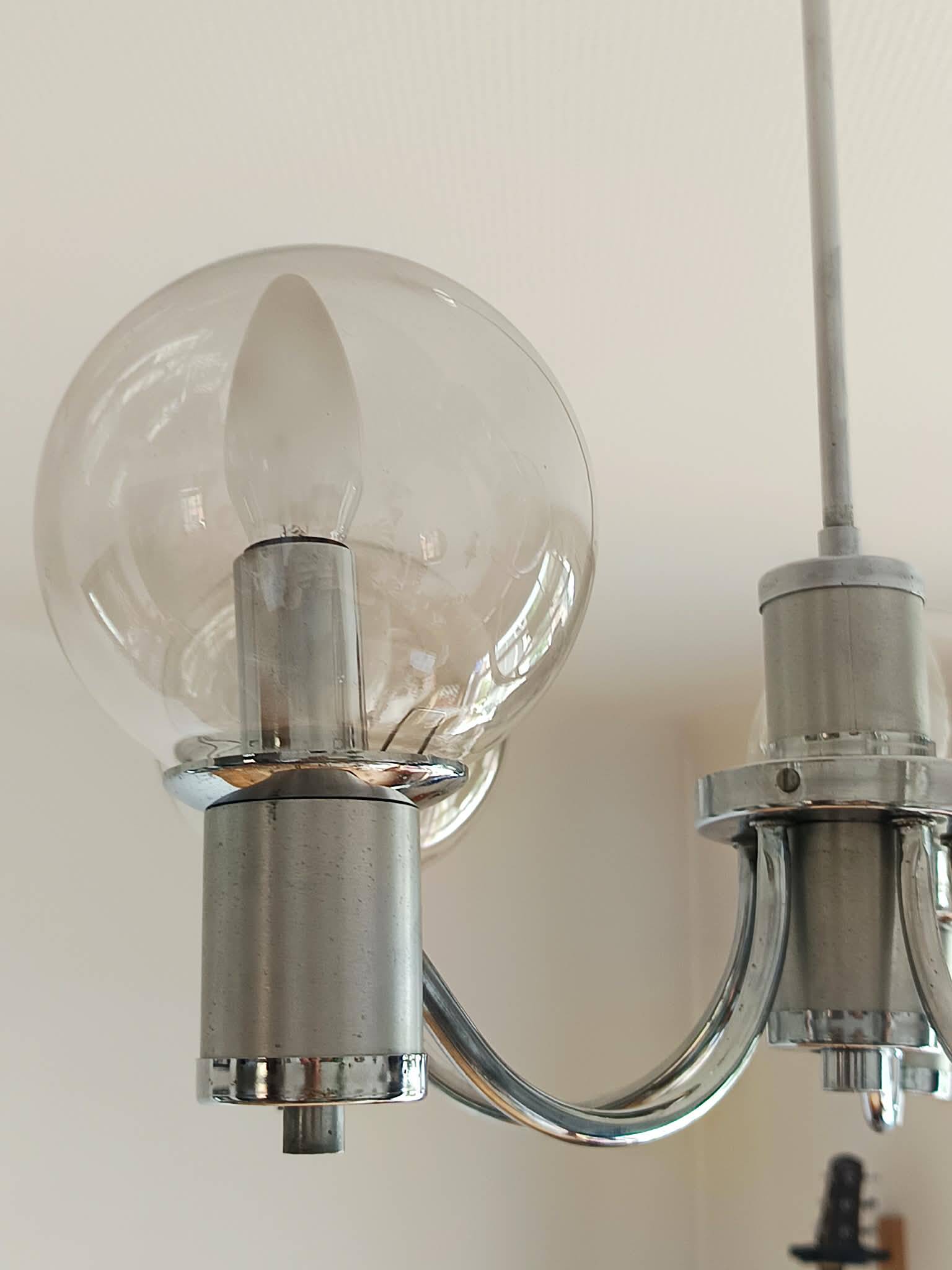 Chrome space age lustre