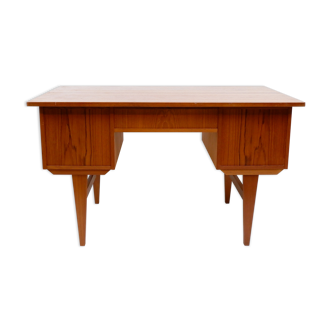 Vintage writing desk with 7 drawers