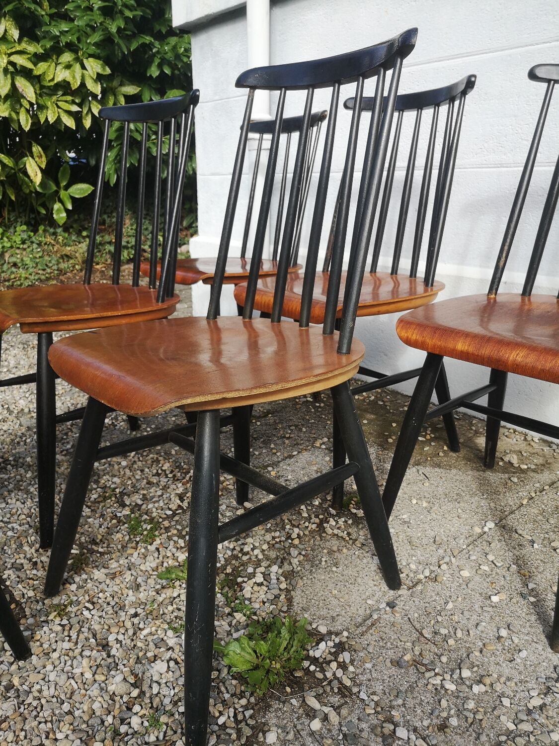 Series of 6 Fanett chairs, Ilmari Tapiovaara