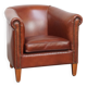 Club Chair in Cowhide Leather
