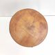 Tripod wood stool twisted feet