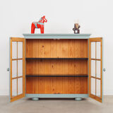 Pine showcase, Danish design, 1960s, production: Denmark