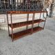 Large 20th century mahogany shelf
