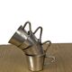 Set of 4 Vintage Stainless Steel Espresso Cups