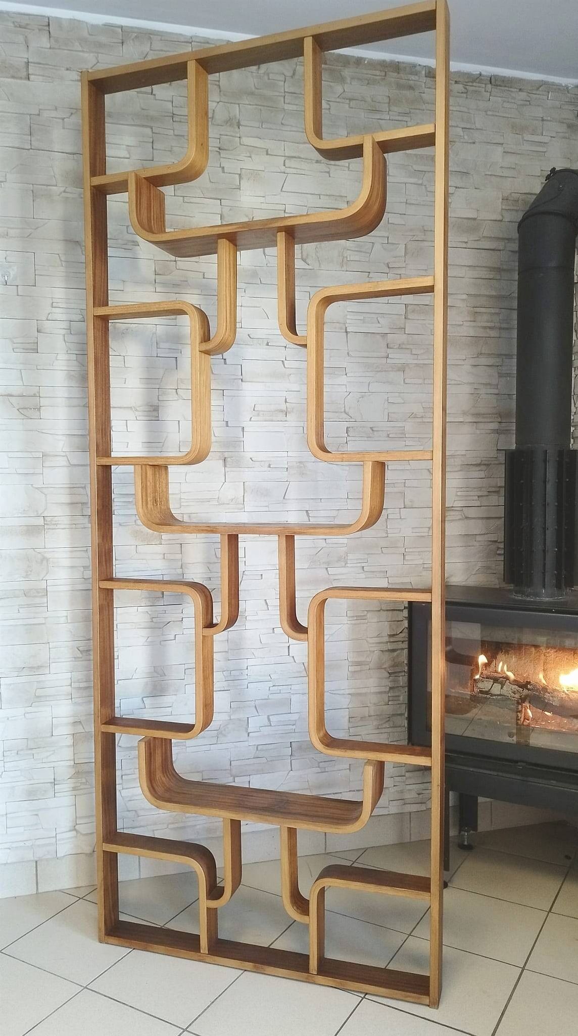 Wall Divider by Ludvik Volak from Drevopodnik Holesov