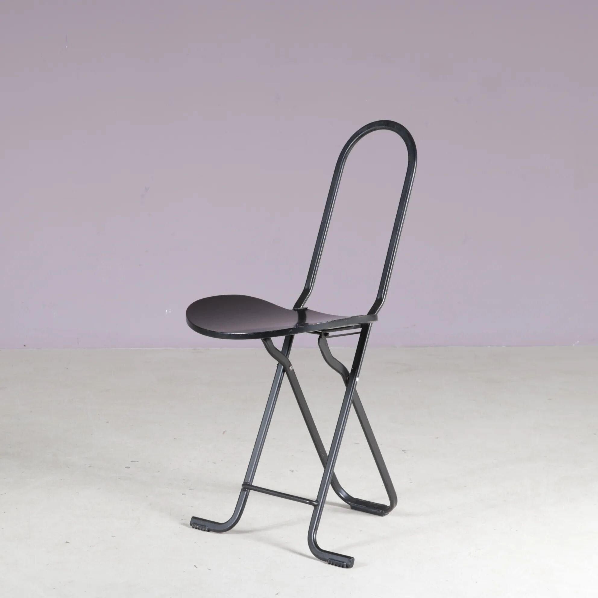 1980s “Dafne” folding chair by Gastone Rinaldi for FlyLine, Italy