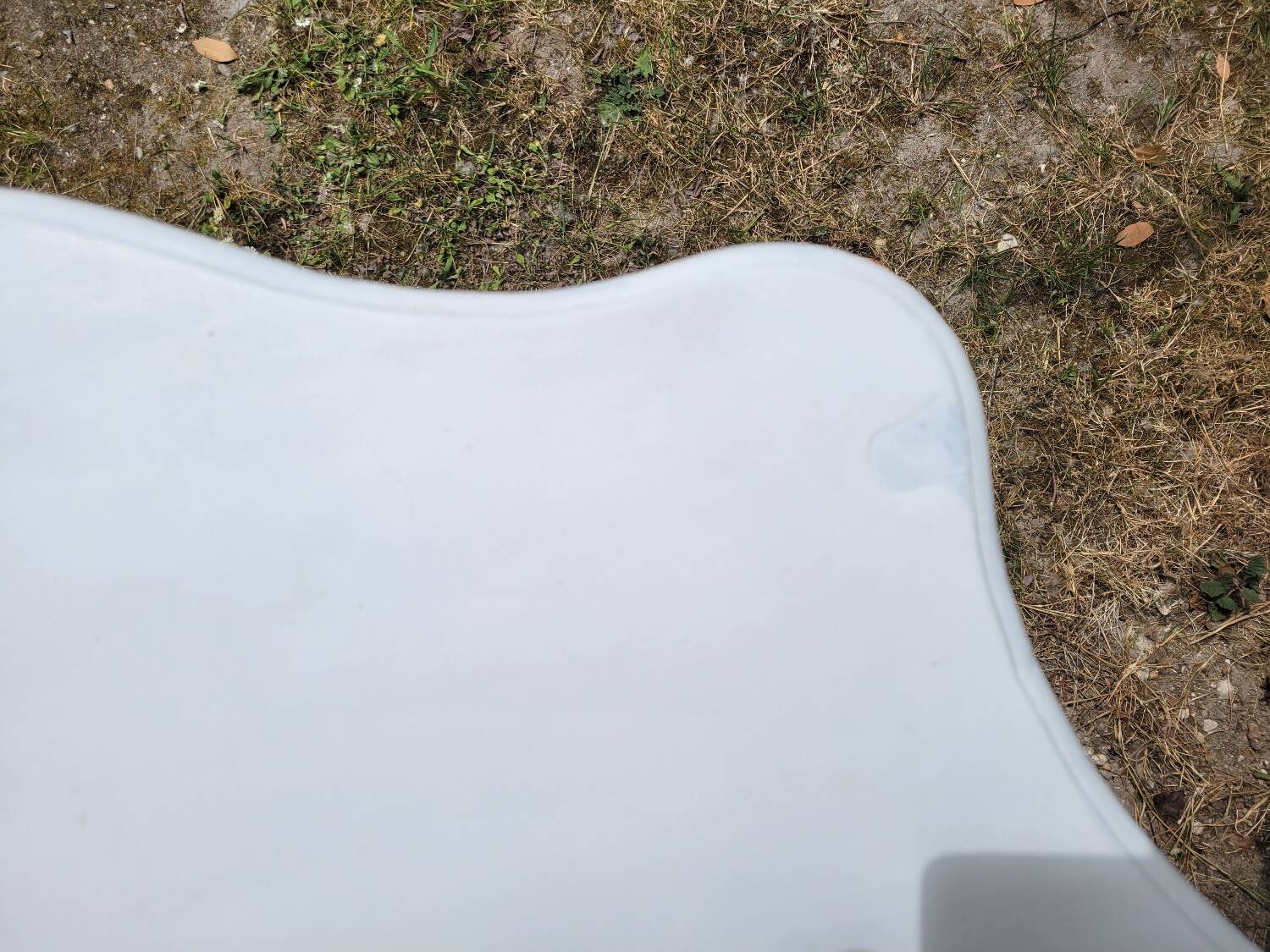 Painted wooden console