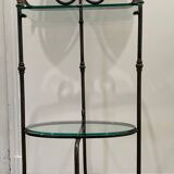Wrought iron bathroom caddy