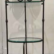 Serviteur de salle de bain en fer forgé