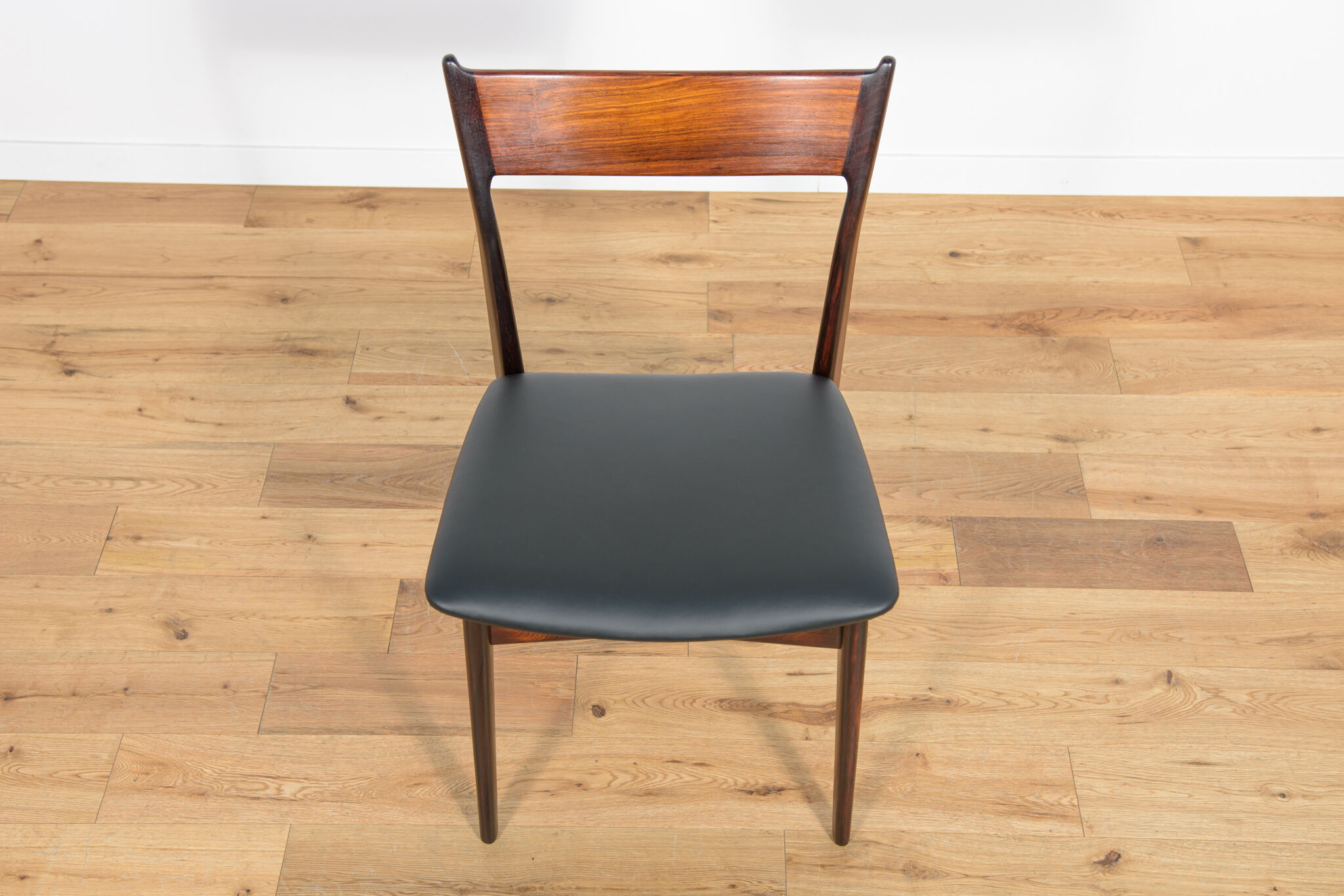 Mid Century Rosewood Dining Chairs by  H. P. Hansen for Randers Møbelfabrik, 1960s, Set of 4