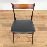 Mid Century Rosewood Dining Chairs by  H. P. Hansen for Randers Møbelfabrik, 1960s, Set of 4