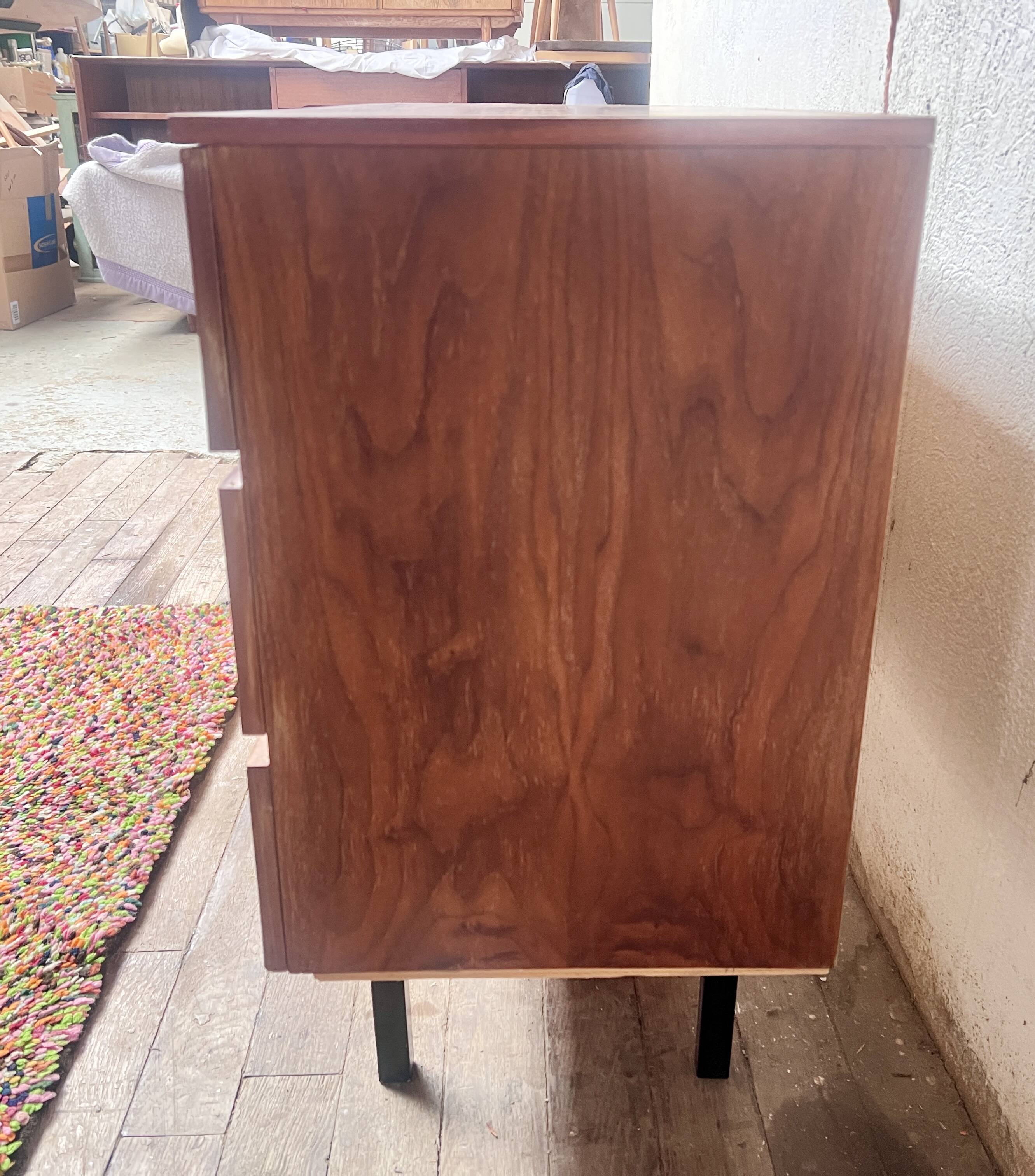 French modernist vintage TV/hifi cabinet