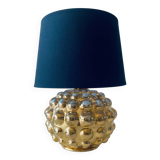 Gold bubble ceramic lamp