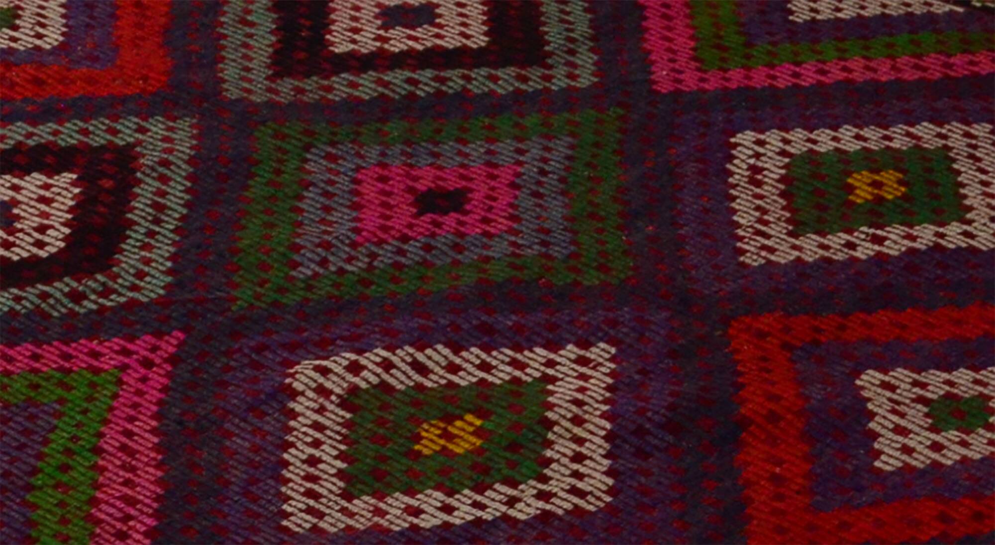 Anatolian handmade kilim rug 305 cm x 176 cm