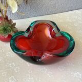 Cendrier Murano Sommerso vintage