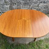 Scandinavian butterfly round table 1960