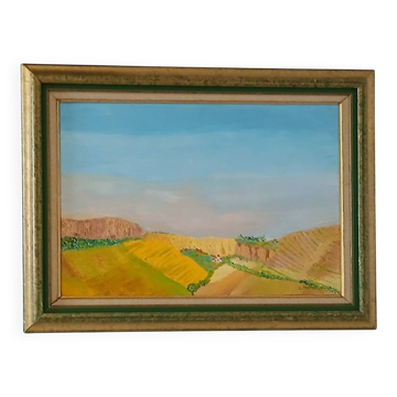 Oil on canvas
