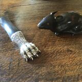 Silver metal bottle opener ravinet d'enfer