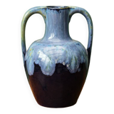 Vase Alpho en grés flammé